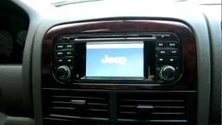 Grand Cherokee InDash GPS Touchscreen [upl. by Nimajaneb]