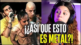 MI PRIMERA VEZ ESCUCHANDO METAL  Reacción Vocal Magui Vocal Coach [upl. by Natsirk914]