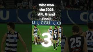 AFL 2023 Grand Final Winners [upl. by Arlon819]