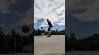 Pretty rough but that slide tho streetball basketball [upl. by Rodoeht]