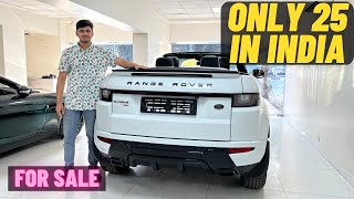 Convertible Range Rover Evoque HSE  Rarest SUV in India [upl. by Tirb]