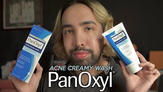 PanOxyl ACNE CREAMY WASH RESEÑA EN ESPAÑOL✨  Gio Simoneen [upl. by Haimorej]