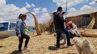 UROS  AS ILHAS ARTIFICIAIS DO LAGO TITICACA [upl. by Westerfield735]