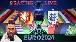 Reactie LIVE  Olanda Anglia  EURO 2024 [upl. by Ameline]