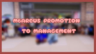 m6arcus promotion to Management  Bloxton Hotels [upl. by Cirred]