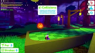 GOLFING THE ZOMBIE GRAVEYARD 😱 Super Golf [upl. by Turrell]