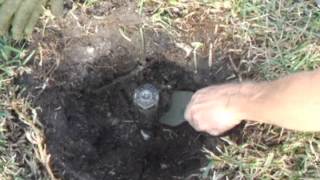 Raise Sunken Sprinkler Heads in 60 Seconds [upl. by Leonerd47]