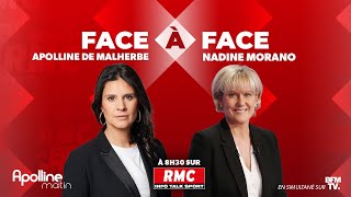 🔴 DIRECT  Lintégrale de linterview politique de Nadine Morano sur RMC [upl. by Elak]