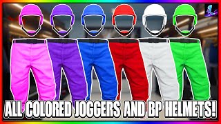 GTA 5 HOW TO GET ALL COLORED JOGGERS AND COLORED BULLETPROOF HELMETS AFTER PATCH 168 GTA Online [upl. by Jeremias]