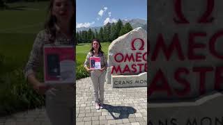 Launch quotGPT Digital Cardquot in Crans Montana golf golfswing travel [upl. by Kally]