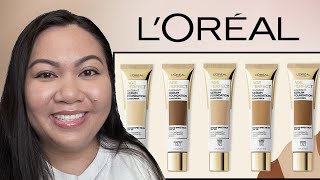 Loreal Age Perfect Radiant Serum Foundation  8 Hour Wear Test and Review on Oily Skin Natural Buff [upl. by Ahsikar]