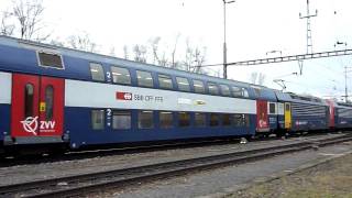 Re 450 SBahn Dreifachkomposition bei Romanshorn [upl. by Leesen18]