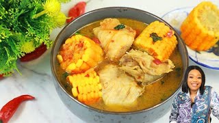 How to make the best Chicken pepper soup  Nigerian Chicken pepper soup [upl. by Aidnahs]