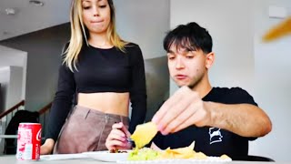 Ivanita Lomeli amp Lucas Dobre  Pranking My Boyfriend for 24 Hours with Fast food [upl. by Gylys]