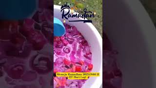 ramadhanvibes fypシ゚viral ramadhan2025 menujuramadhan esbuah takjil [upl. by Harrak]