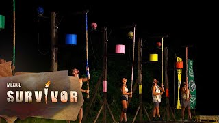 Avance programa 61  Pase directo al juego de extinción en Survivor México  Survivor México 2022 [upl. by Liarret]