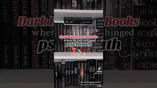 Dark Romance Books Where He’s an Unhinged Psychopath  Part 2 darkromancebooks booktok booktube [upl. by Gabbi860]