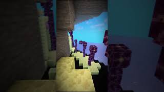 Hidden Minecraft Block Invisible Bedrock Mystery 😱MinecraftSecrets HiddenBlock InvisibleBedrock [upl. by Lotson]