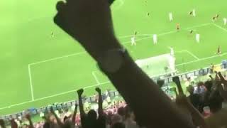 Mandzukic croatia 21 England goal fans reaction [upl. by Natasha888]