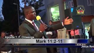 Apostle TF Chiwenga Tambo Inobatwa [upl. by Samford]