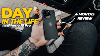 iPhone 15 Pro  Real Day in the Life 4 Months Later [upl. by Gotcher165]