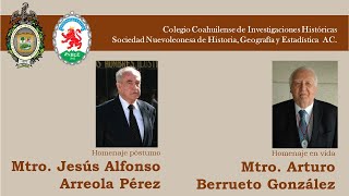 Homenaje a Arturo Berrueto González y Jesús Alfonso Arreola Pérez [upl. by Onaicilef]