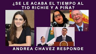 ANDREA CHAVEZ RESPONDE A GARCI SE ACERCA LA HORA DE SALINAS PLIEGO GARCIA HARFUCH VA A CULIACAN [upl. by Asoral]