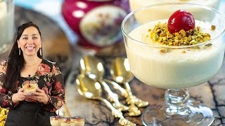 Tastes like Galaktoboureko Creamy Semolina Pudding An EASY Holiday Dessert Idea [upl. by Anaitsirk]