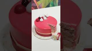 STRAWBERRY CAKE DESIGN  STRAWBERRY CAKE RECIPE  CUSTOMIZED CAKES cakes cakesinthrissur [upl. by Hoehne]