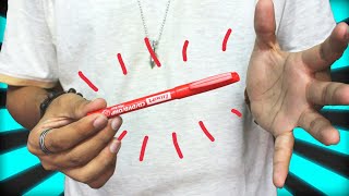 REVEALED  BEST amp EASIEST Pen Vanish amp Production  Flipstick Vanish Technique [upl. by Lanie]