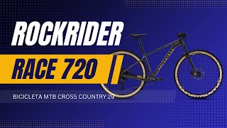 Bicicleta MTB Cross Country 29quot Aluminio Rockrider Race 720 [upl. by Down]