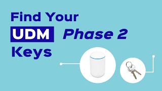 Find your UDM Phase 2 Keylife for IPSEC [upl. by Ettenaej]