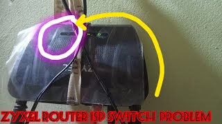 ZYXEL Router isp Switch problem Bangladesh ZyxelNetworks [upl. by Chappy]