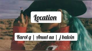 karol g  Location  English Translation  Letra Lyrics Video [upl. by Jemina653]