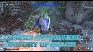 Call Of Duty Ghosts  Extinction Mode  quotMASTER SCAVENGERquot ARMORY UPGRADE 1080p HD [upl. by Leigh]