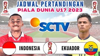 Jadwal Piala Dunia U17 2023  Timnas Indonesia vs Ekuador  Piala Dunia U17 2023 [upl. by Monroe]