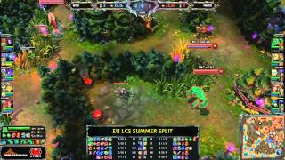 Meet Your Makers MYM vs Fnatic FNC  Dreamhack EU LCS Summer 2013 W1D2  Full Game HD [upl. by Yldarb]