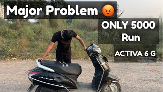 Major Problem In Activa 6G 😡😱 Problem In BS6  MOTO BIKER [upl. by Anisah]