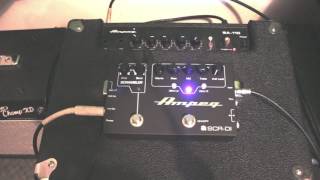 Ampeg DI SCR vs Ampeg BA 110 [upl. by Neeleuqcaj]