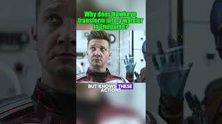 Why does Hawkeye transform into a warrior in endgamemarvelsuperheroesforyou [upl. by Waneta]