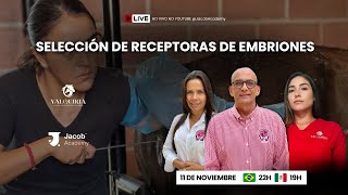 Selección de Receptoras de Embriones con el profesor Dr Júlio Jacob [upl. by Dittman886]