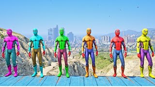 GTA5 SPIDERMAN amp MANIONS RAGDOLLS JumpsFails shorts gta5 [upl. by Corinna]