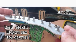 Elektro saz ton devresi SLD 5110 Leslili elektro bağlama [upl. by Tarrance]