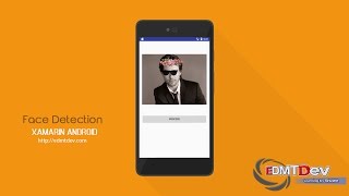 Xamarin Android Tutorial  Face Detection Landmarks [upl. by Estus]