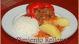 PIMIENTOS RELLENOS DE CARNE [upl. by Elatnahs]