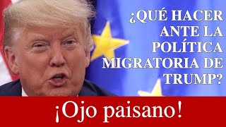 Ojo paisanos ¿Qué hacer ante la política migratoria de Trump [upl. by Tymothy]