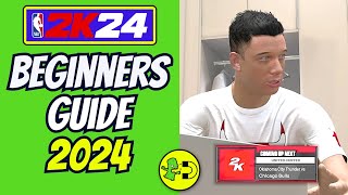 NBA 2K24 Beginners Guide to MyCAREER 2024 [upl. by Atiuqiram103]