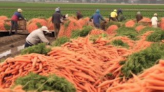 US Farmers Harvest Vegetables And Fruits On Millions Of Acres Of Farmland [upl. by Mancino64]