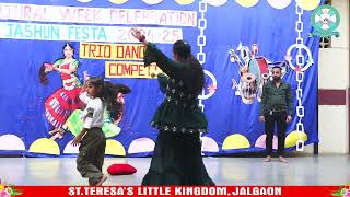 Miss Heer Ahuja  Trio Dance Competitions  StTeresas Convent School Jalgaon [upl. by Lemuelah]