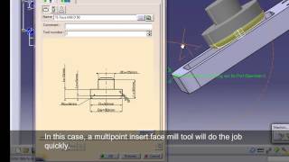 CATIA NC  Tutorial1 [upl. by Tse]